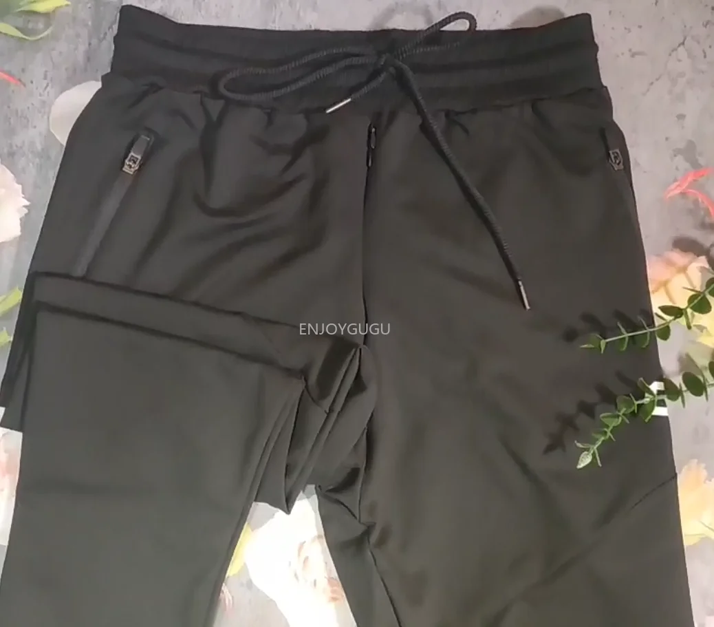 Invisible Open-Seat Pants Outdoor Sex Casual Pants Sports Men's Dressing Sweatpants Fitness Basketball Training Running Trousers