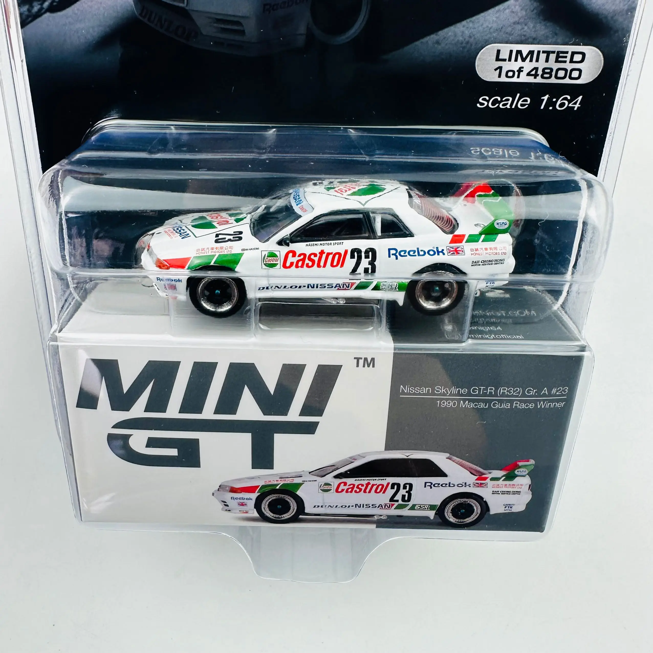 TSM Mini Gt 1/64 Minigt 592 Nissan Skyline GT-R (R32) Gr. A