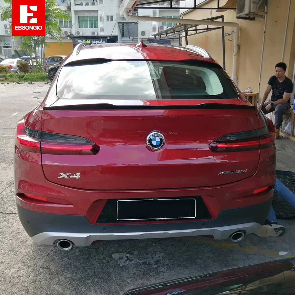 Per Bmw X4 Spoiler G02 M Performance Style Spoiler Di Car Styling Materiale Abs Per X4 Spoiler Primer E Lacca Tronco Ala