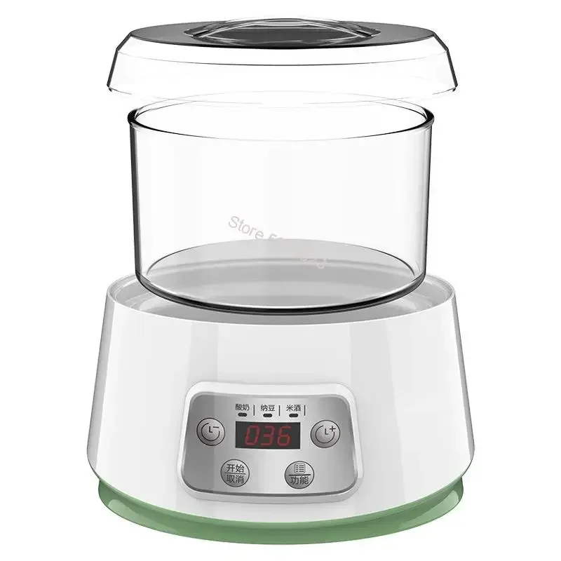Home Electric Yogurt Maker Automatic Leben Enzyme Fermenter Yoghurt Ceramic Container Cups Natto Rice Wine Ferment Machine