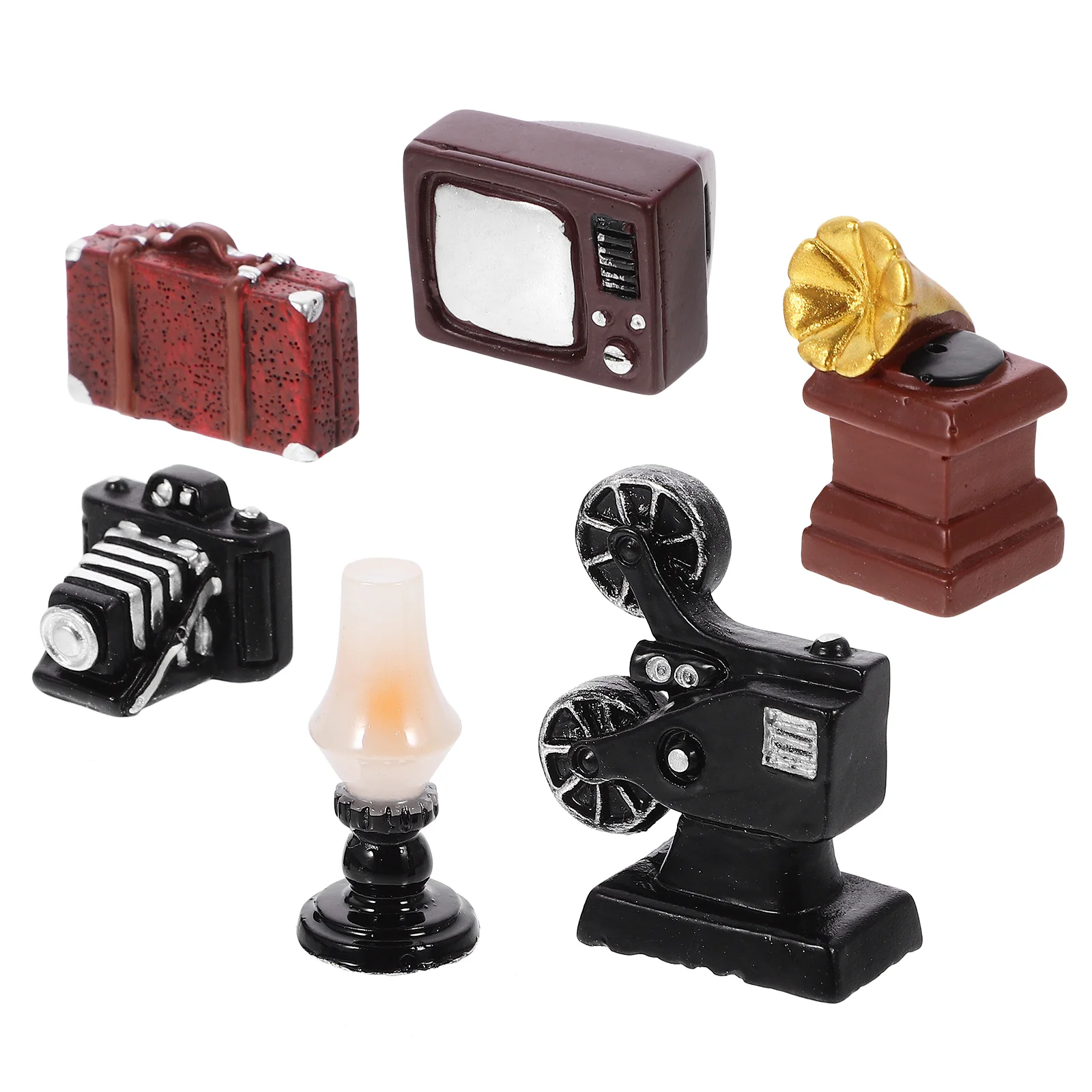 

Home Decor Decorative Ornaments Mini House Supply Furniture Props Accessories Accessory Electric Appliance Miniature