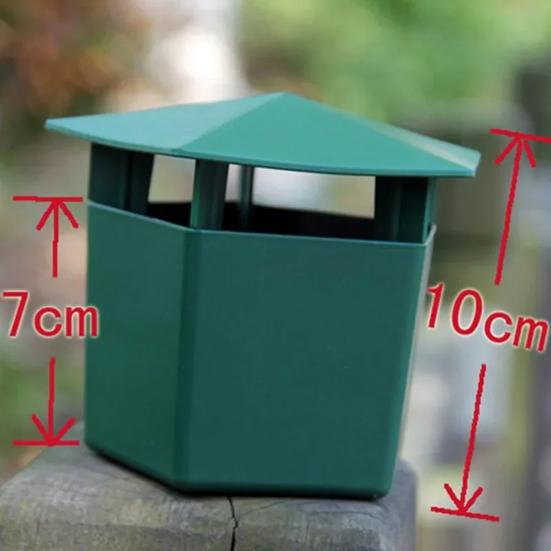 8 Pieces Orchard Garden Beer Snail Traps Eco-Friendly Catch Slugs Snail Catcher Safe Kids and Pets Tools Cage House Trap Catcher