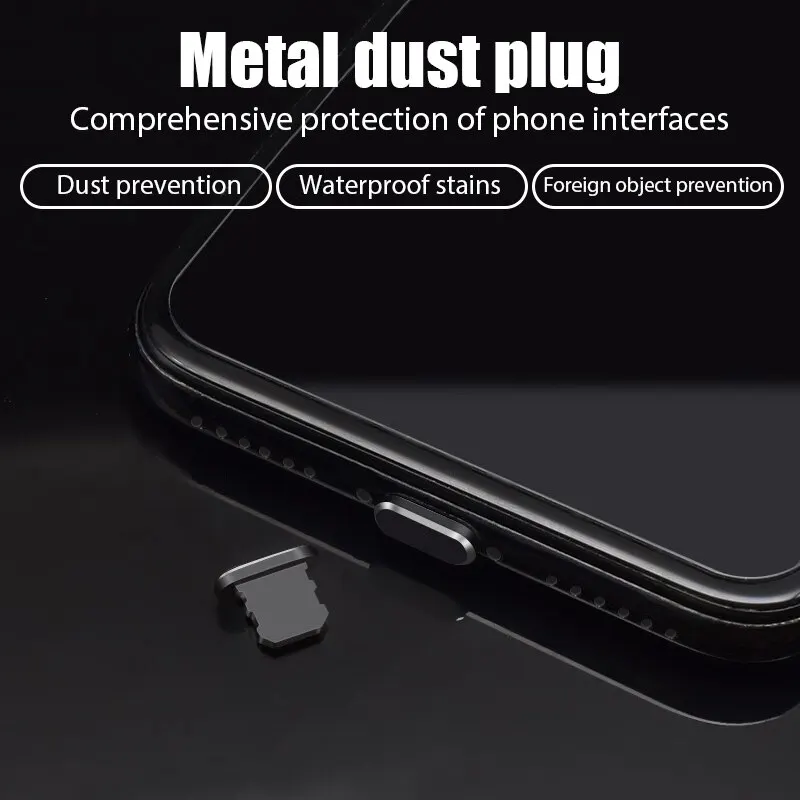 Empire 22 Pcs IPhone Dust Plug - Premium IPhone Port Plug Set With Ports Cleaner, Dust Plug - Essential Anti Dust Plug IPhone Accessories With Lightning Port Cleaner