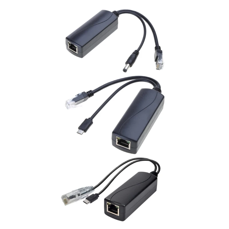 Gigabit PoE Splitter Active PoE Splitter 48V to 5V 1000m Power Over Dropship