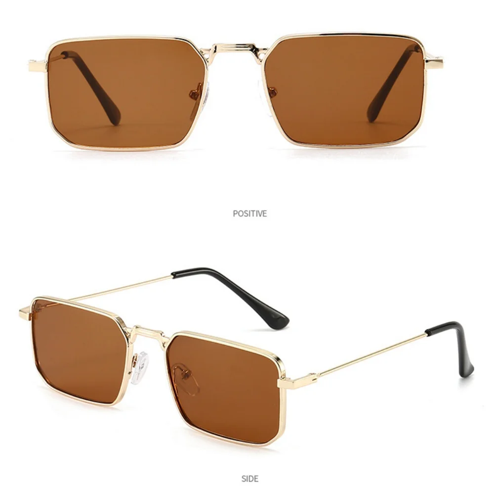 Men Women Driving Sunglasses Metal Narrow Frame Luxury Design Anti UV400 Vintage driving glasses vintage sunglasses women sunglasses