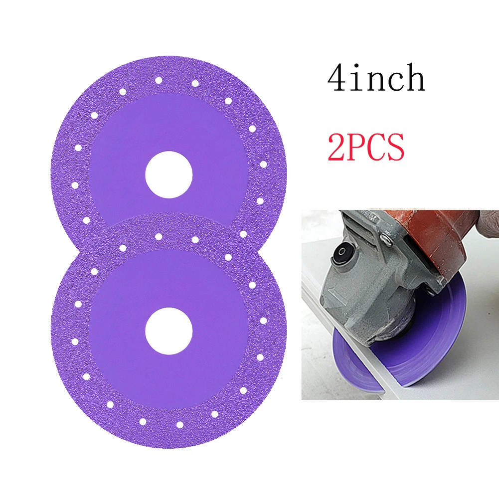 

100mm Glass Cutting Disc Diamond High Manganese Steel Marble Saw Blade Ceramic Tile Polishing For 100 Type Angle Grinder
