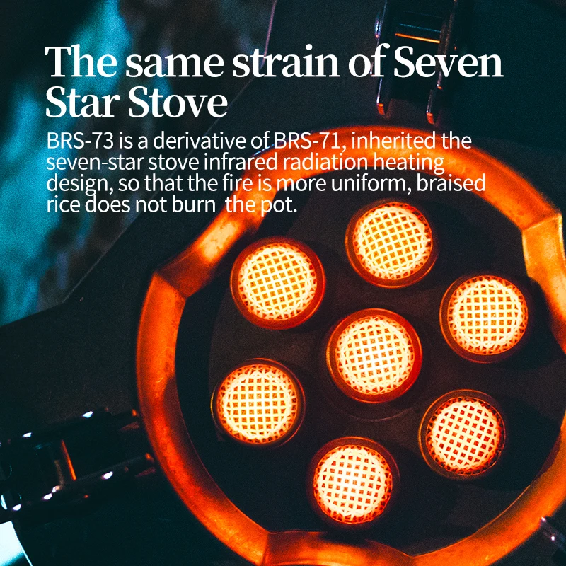 BRS الموقد 4200 واط 7000 واط التخييم في الهواء الط...