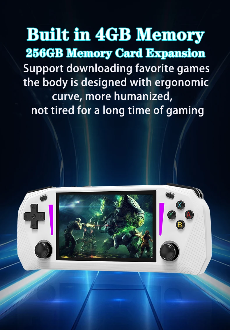 Retro Handheld Game Console 128gb Ips Screen Portable Player_voghion.com