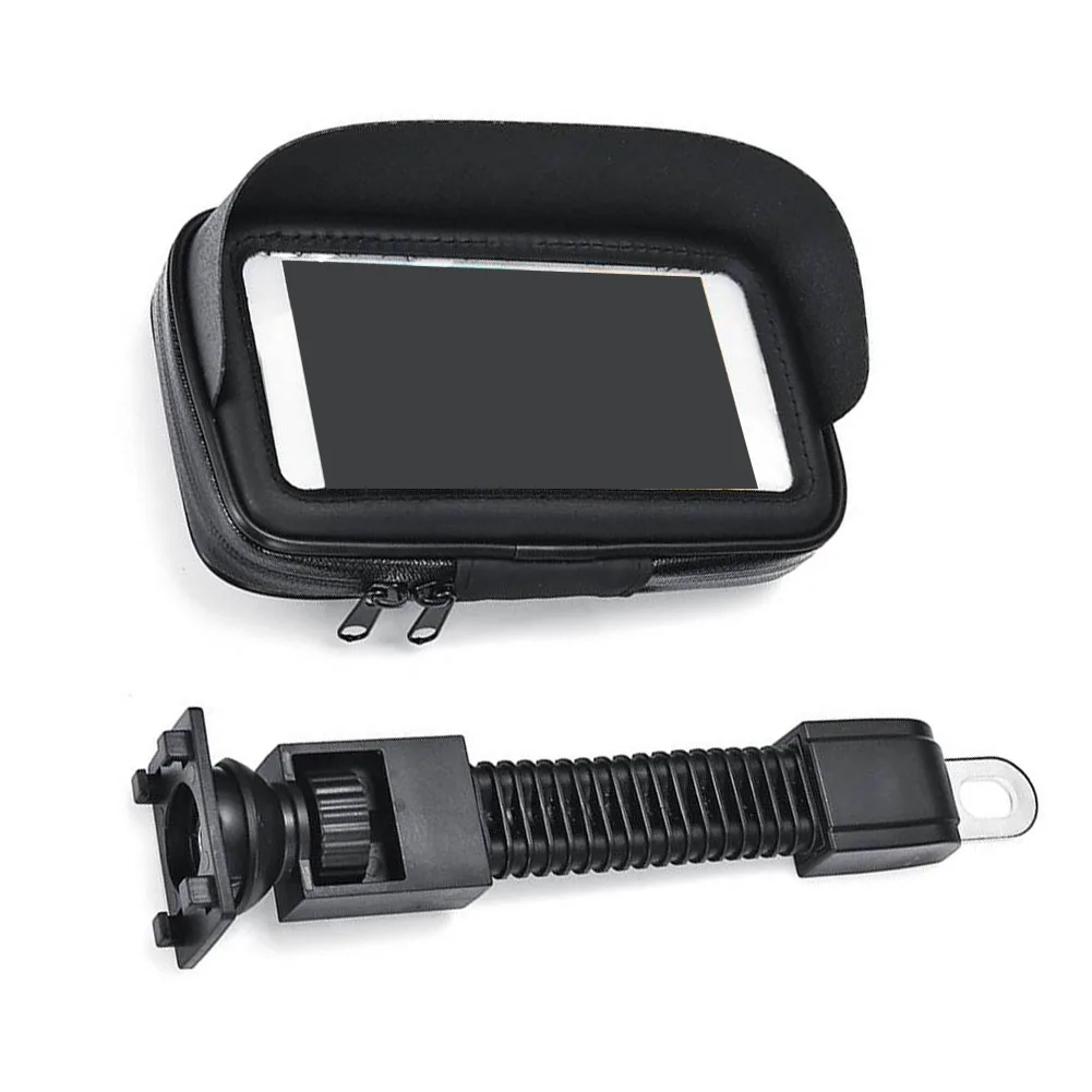 

Bike Mobile Phone Bag Mirror Bracket Rearview Mirror Bracket Bike Black Mobile Phone Bag Motorcycle Motorcycle