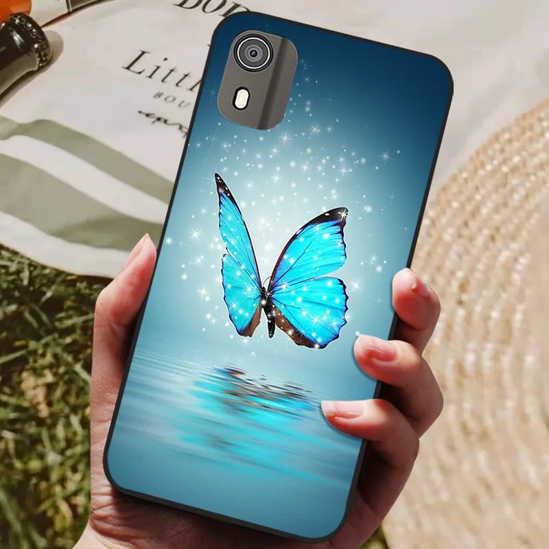 Sleek Black Shockproof Silicone Phone Case - Soft Protective Back Cover