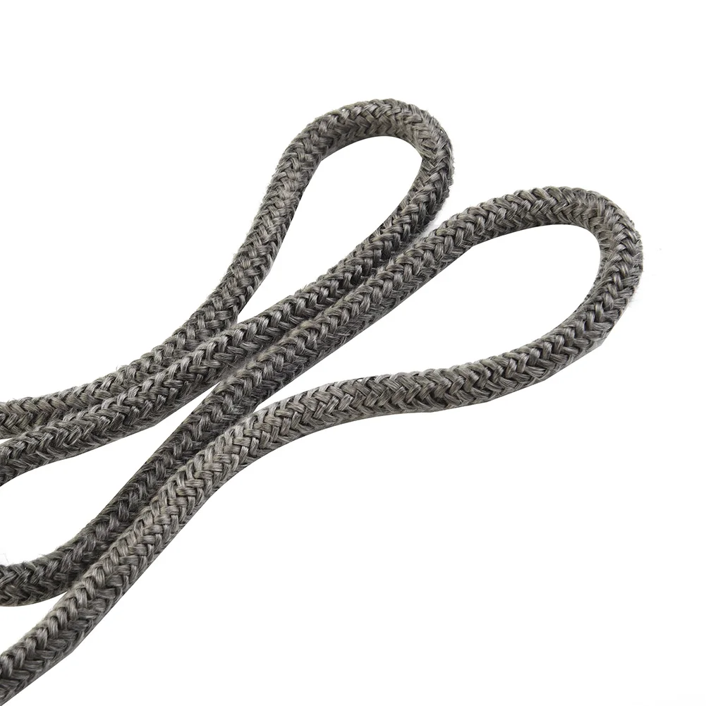 Wood burning stove seal 78" Fireplace Sealing Rope Fireproof Fiberglass Wood Stove Door Gasket Log Burner Door Seal