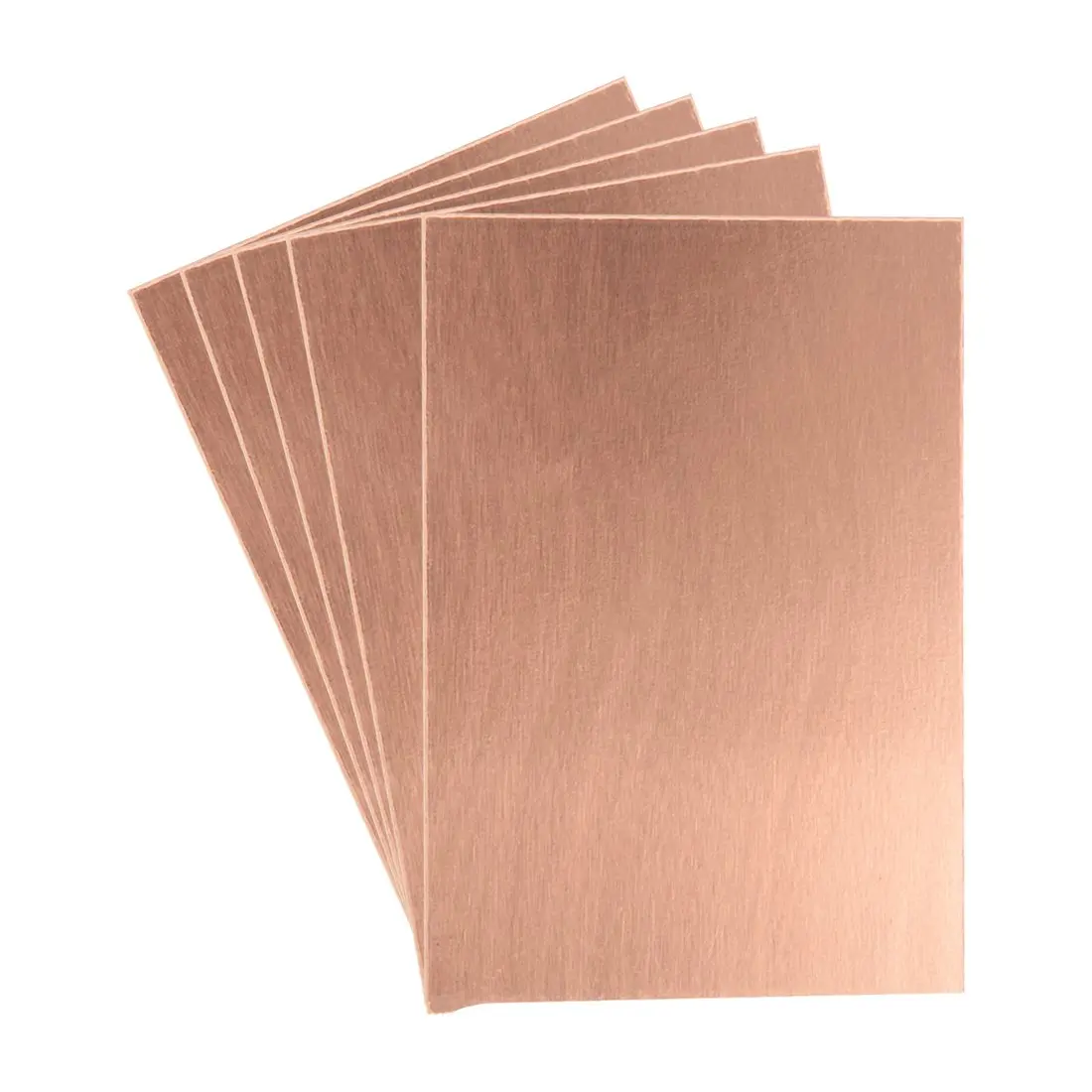 5개 FR4 PCB 7x10cm 7*10 7*10CM 단면 구리 도금판 DIY PCB 키트 라미네이트 회로 기판