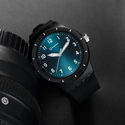 Youth Digital Waterproof Luminous Watch - Unisex Korean Edition (Blue)