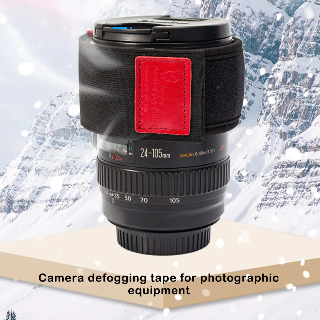 Universal Adjustable 5 Modes Camera Lens Heating Strip DSLR Lenses Heater Photography Photo Shooting Button Operation Warmer