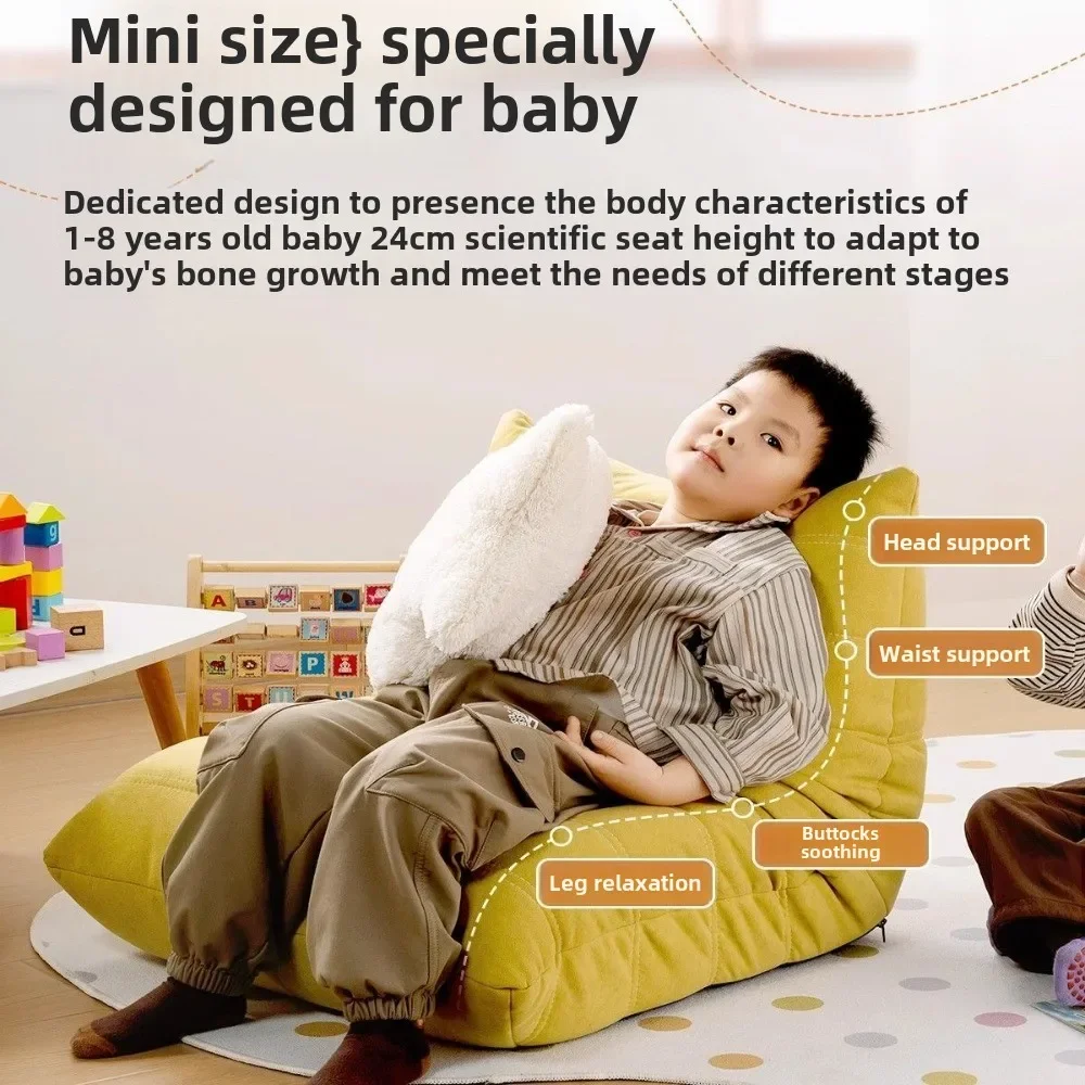 Baby Sofa Children's Caterpillar Sofa Recumbable Sleeping Children's Reading Seat Lazy