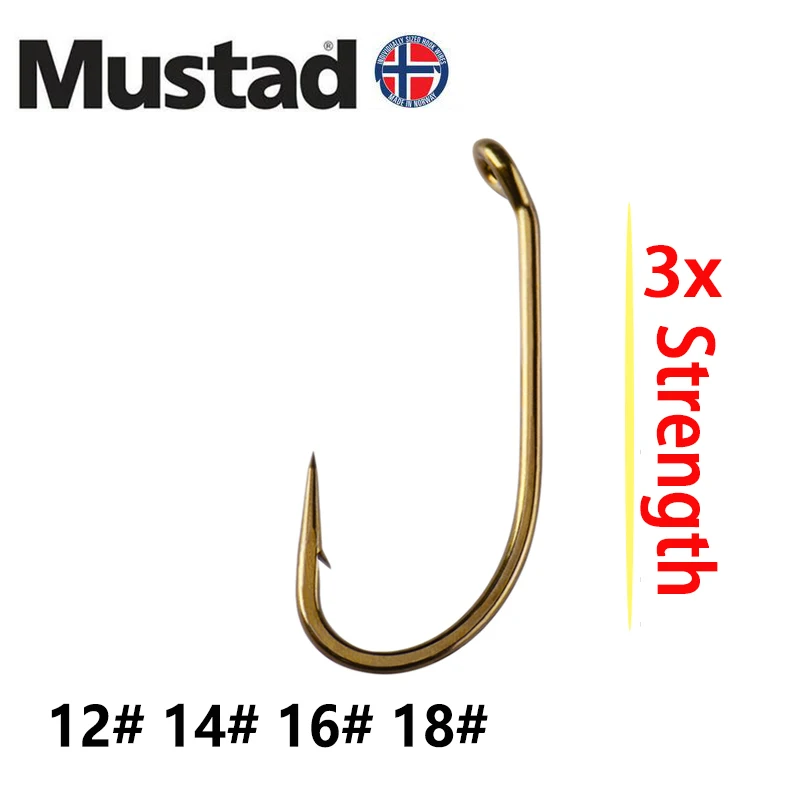 Mustad 100pcs Bronze Finish Caddis/Eggs/Nymph/Streamer/Dry/Wet Signature Fly  Tying Fishing Hook Micro Barb Ringed Eye Forged - AliExpress