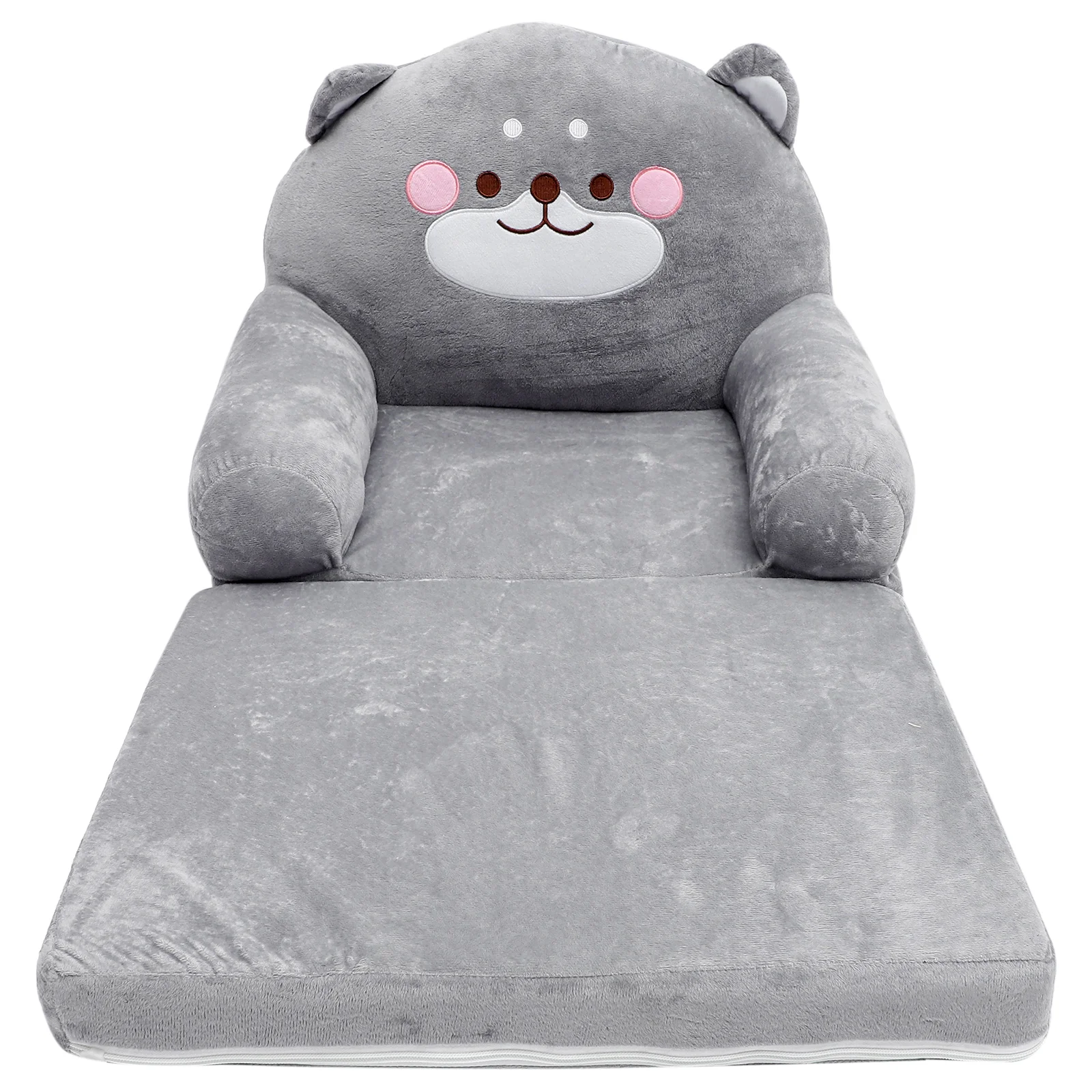 

Folding Children's Sofa Kid Plush Seat Baby Sitting Chair Elephant Shaped Couch