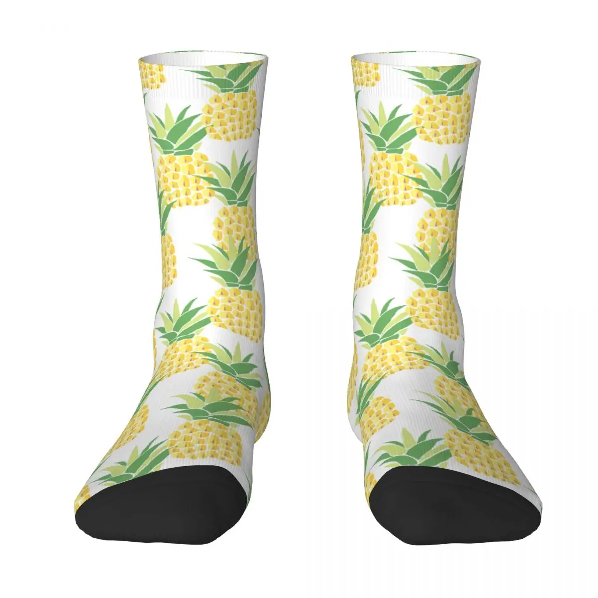 Contracted And Pineapple Adult Socks Pineapple,simplicity, plants, texture Unisex socks,men Socks women Socks japanese style female fashion harajuku woman socks rabbit love pineapple avocado strawberry girl socks kawaii sweet beauty socks