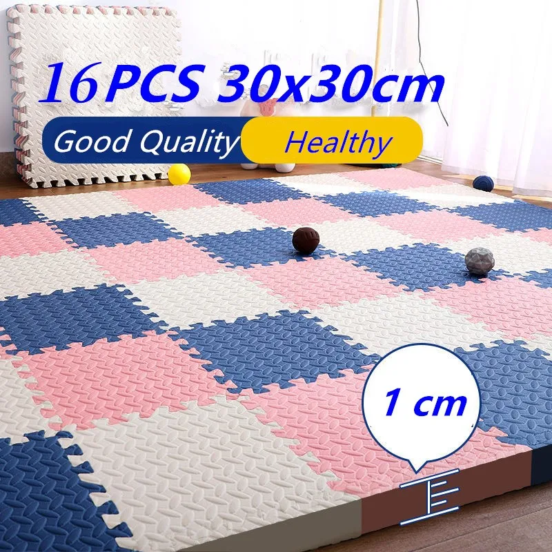 Puzzle Mat For Children Thick Baby Play Mat Kids Carpet Mats 8/16/24 pcs  30cm