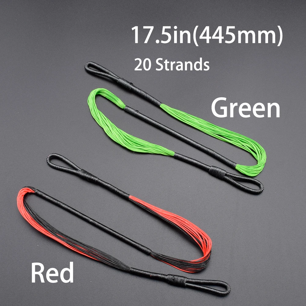 Archery Bowstring Crossbow String Replacement String Hmpe 1600d Bowstring Material For Adder Ek R9 And Others Red/green 2