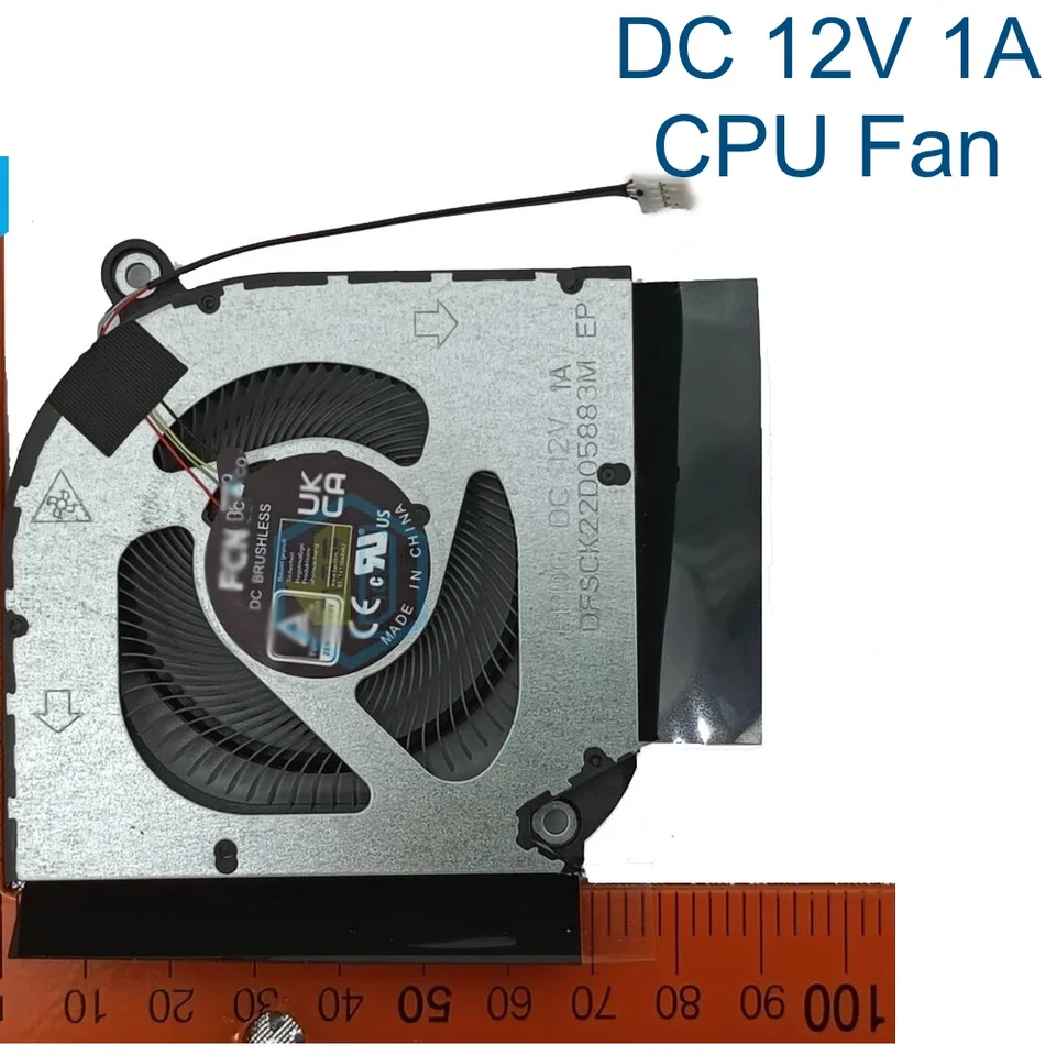 Ventilateurs CPU & GPU Compatibles Acer Nitro 5 AN515-58 AN517-55 - Predator Helios