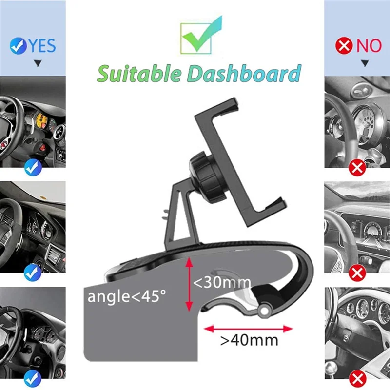 XMXCZKJ Magnetic Car Phone Holder Dashboard Mobile Mount Stand Smartphone GPS Support For iPhone Pro Huawei Xiaomi Samsung