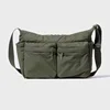Nylon Zipper Casual Handbag Men Multi-pocket Streetwear Messenger Bag Waterproof Sport Shoulder bag High Capacity Bags For Women 1