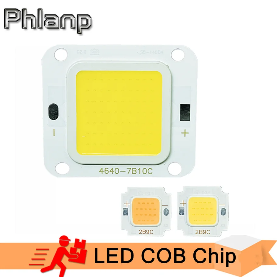 COB 4640 10W 20W 30W 50W 60W 70W LED light beads  32V Warm Cold white high power lamp long life good chips for Street Lights gu4 led spot light bulbs mr11 ac dc 12v 24v 2835 smd 2w 3w cool warm white lamp 10w 20w halogen light equivalent 12 18 led chips