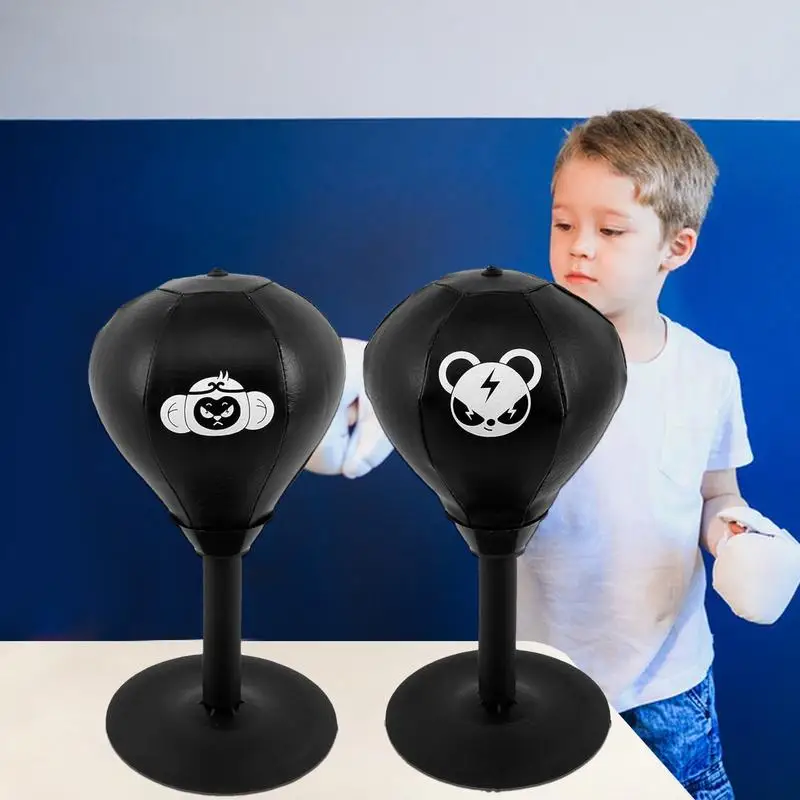 Punching Bag Suction Cup Desktop Training Boxing Bag Suction Cup Table Boxing Strong Adults Kids Relaxation Toys For