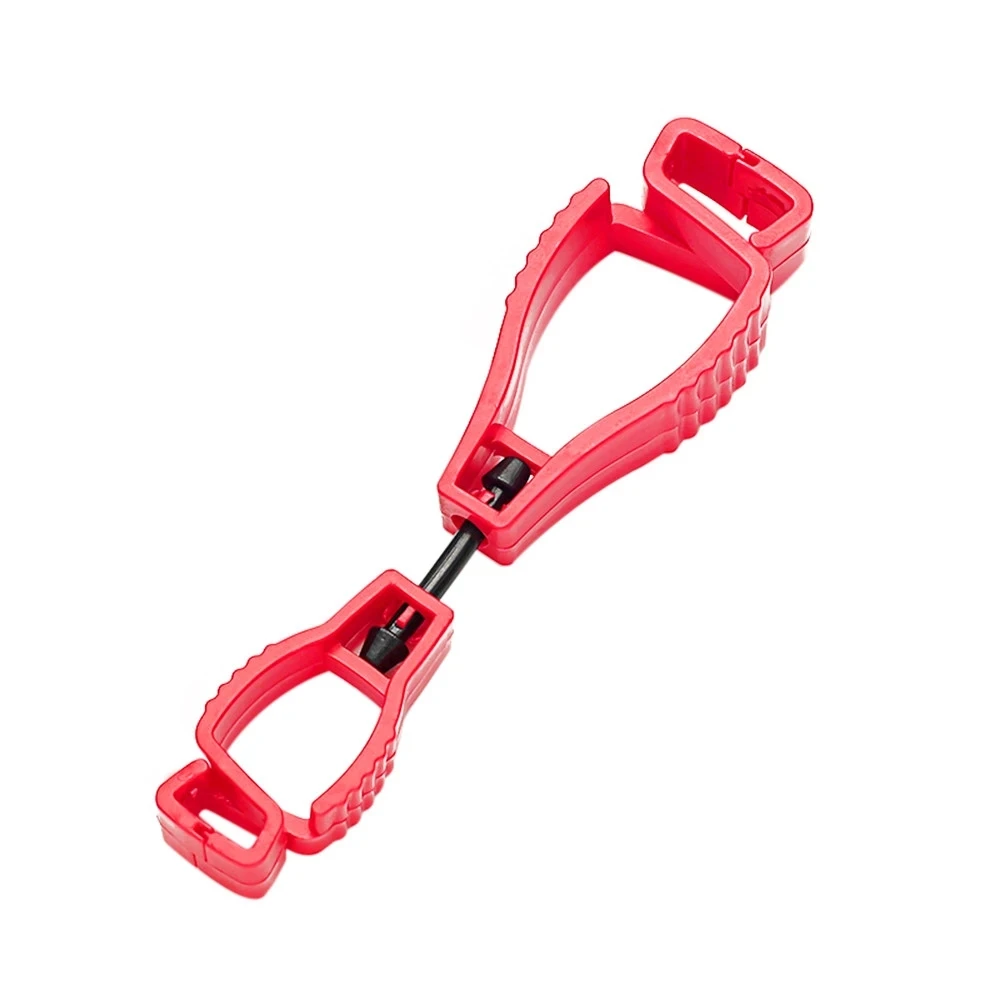 Gloves Clip Hanger 2-30 PCS Plastic Glove Clip Work Glove Clip Work Safety Supplies Anti-lost Buckle Waist Buckle Color rando