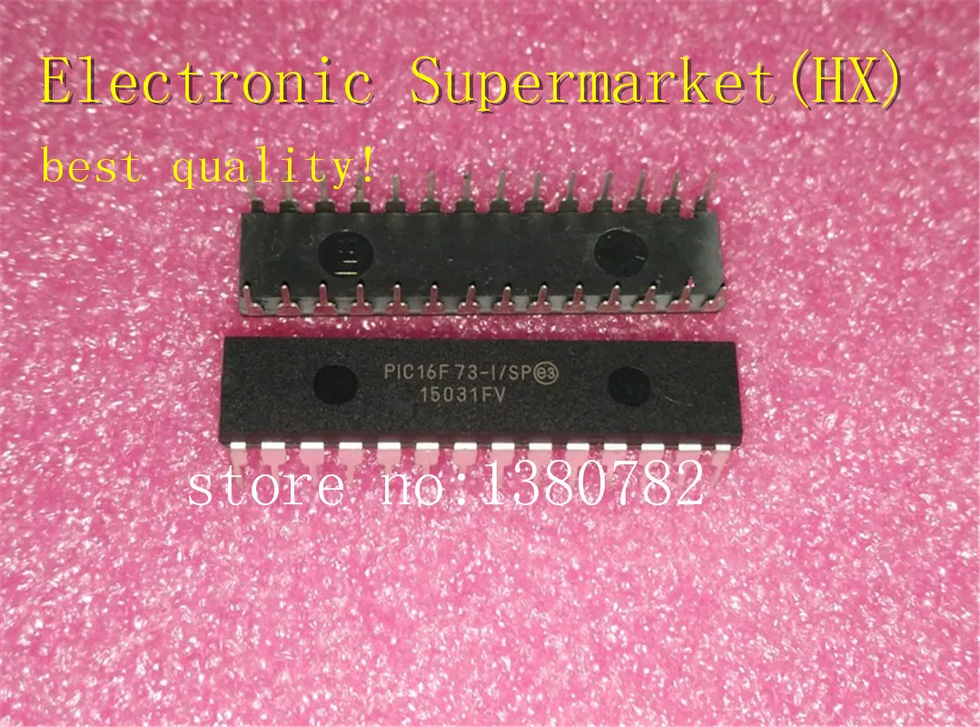 

Free Shipping 100pcs/lots PIC16F73-I/SP PIC16F73 16F73-I/SP DIP-28 New original IC In stock!