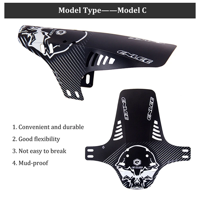 Bicycle Fender ENLEE Bike Fenders Front/Rear Tire Wheel Universal Mudguard Mtb Road Bike Wings Mud Guard Cycling Accessories