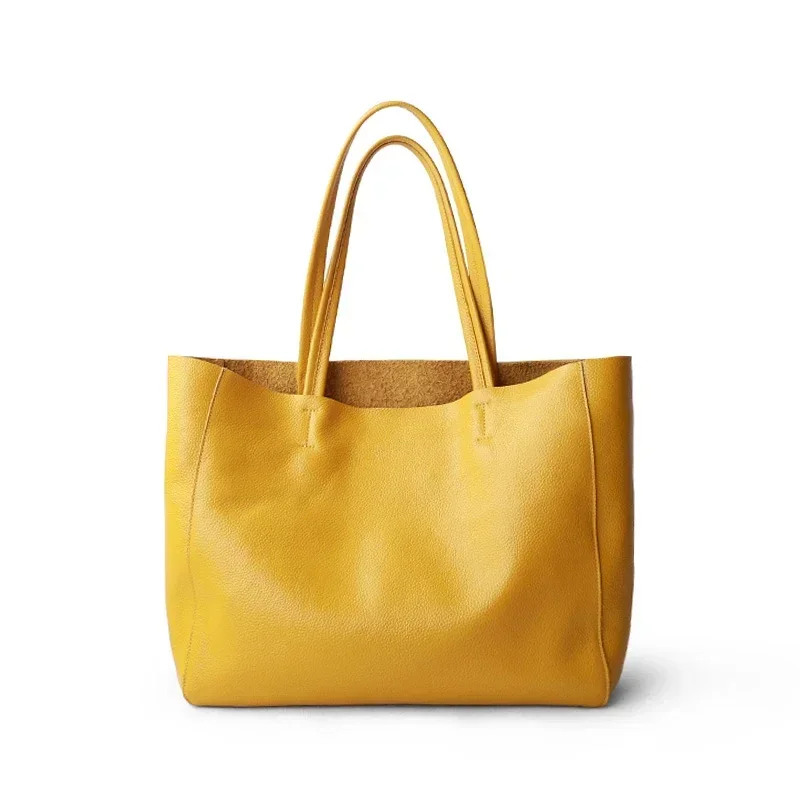 Genuine Leather Women Shoulder Bag Tote Purse