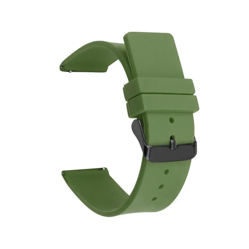 Premium Soft Rubber Silicone Universal Quick Release Watch Band Accessories