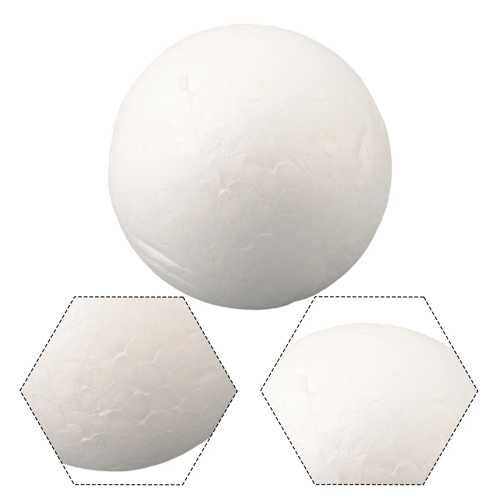 1 Stück leere runde Kugel aus massivem Polystyrol schaum für Hochzeits feiern 6cm/7cm/8cm/9cm/10cm/12cm hand gefertigte DIY-Produktion – Detail 21