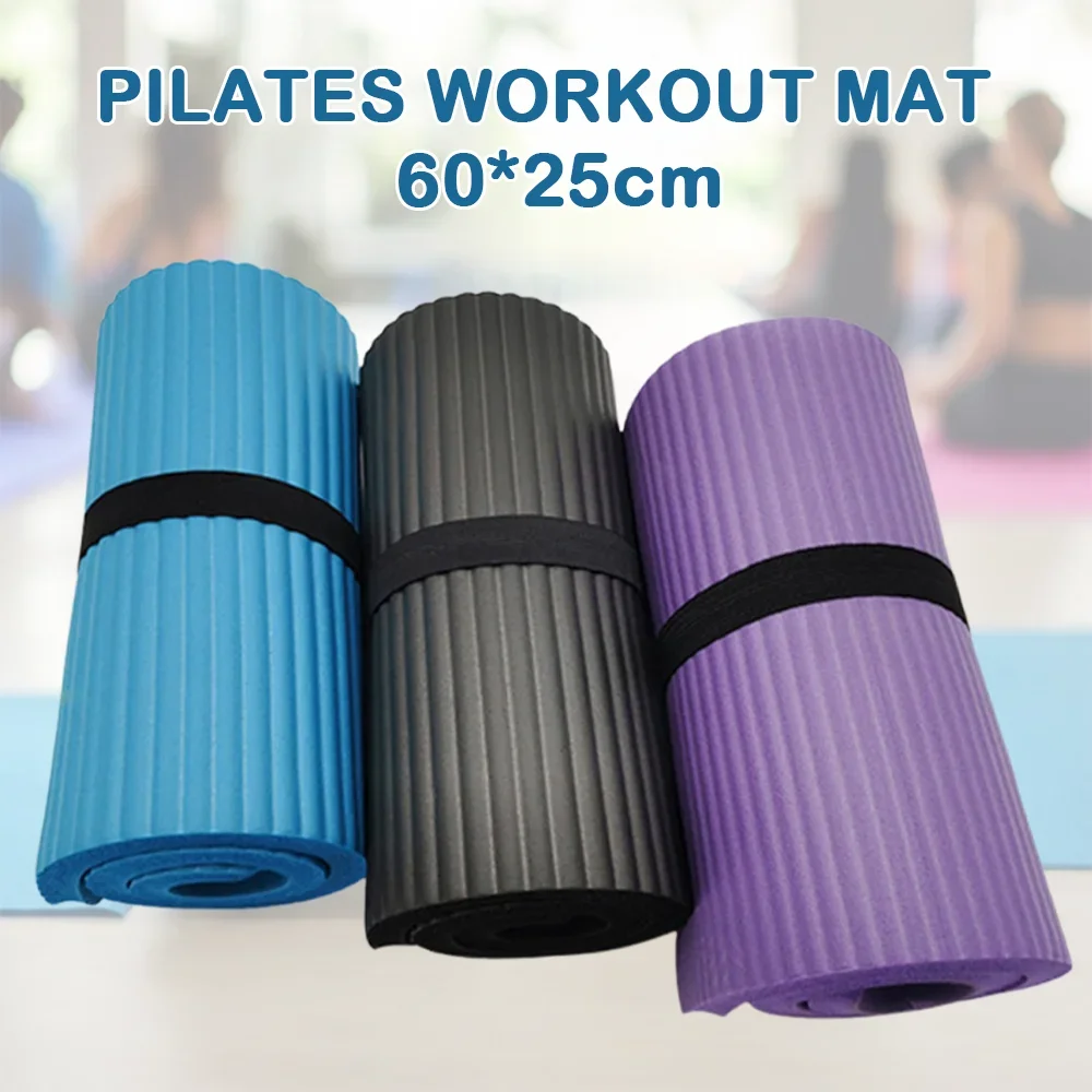 15mm Yoga Mat Non Slip Pilates Fitness Mats Gym Exercise Sports Plank Gymnastics Mat for Home Women Floor Workout Beginner