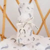 HappyFlute  Bamboo Cotton Baby Muslin Swaddle Baby Blanket Soft Baby Towel Wrap 2
