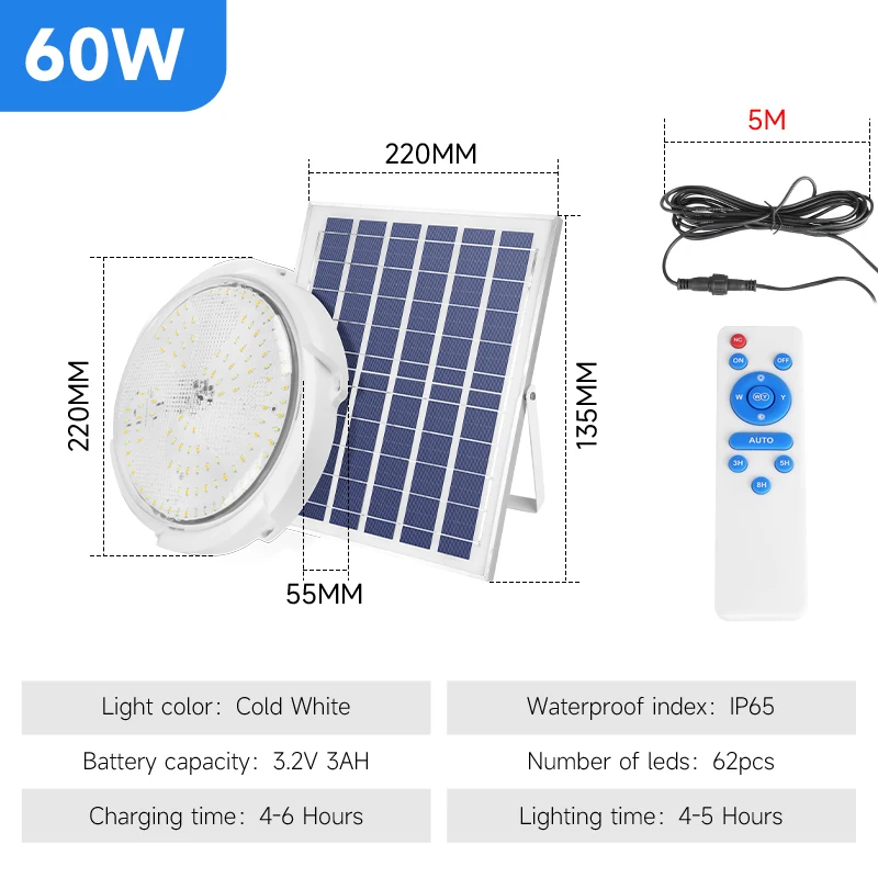 60W 1 Clod 6500k