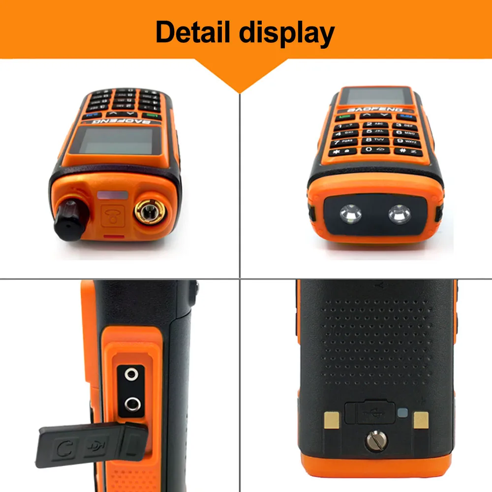 2023 Baofeng UV-17L Walkie Talkie Waterproof Long Range 16KM All Band Wireless Two Way Radio Copy Frequency For Outdoor Hunting