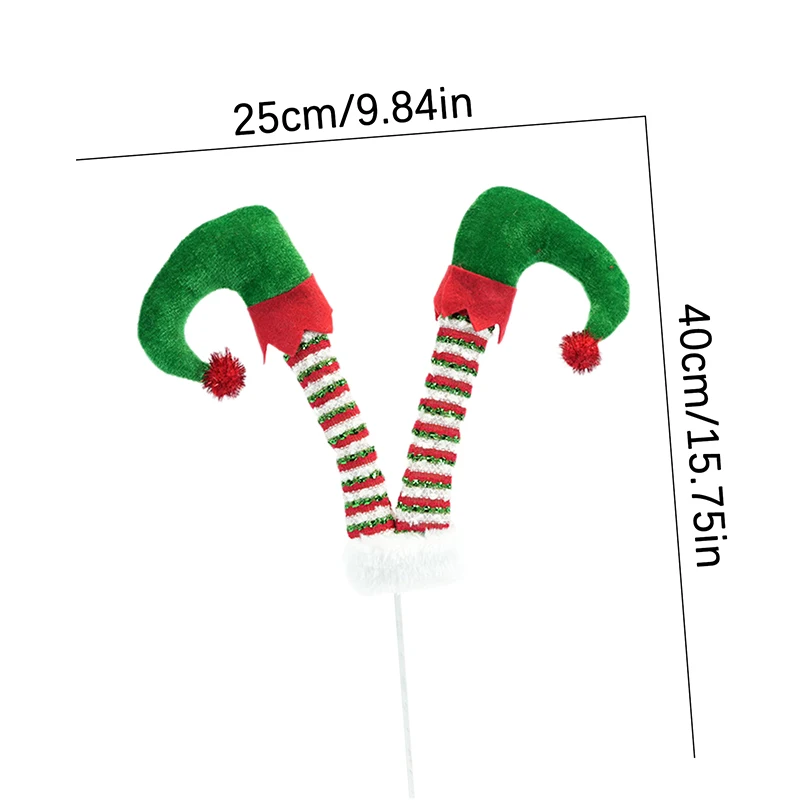 Christmas Elf Legs, Cute Christmas Tree Decor Holiday Ornament Party Favor
