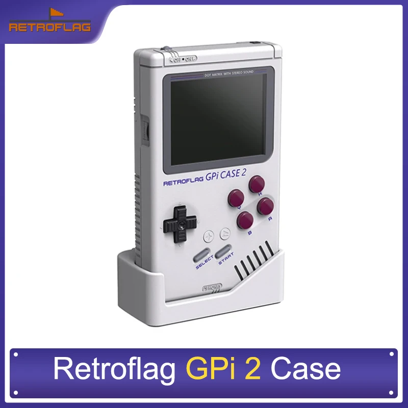 

Retroflag GPi Case2 Deluxe Edition with Travel Chest Bag GPi 2 Case with 3" inch LCD Screen for Raspberry Pi Compute Module 4