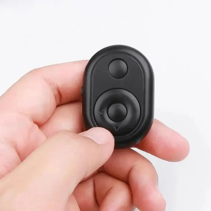 Mini Wireless Remote Controller Compatible with Bluetooth Self-Timer Shutter Button Android Apple Camera