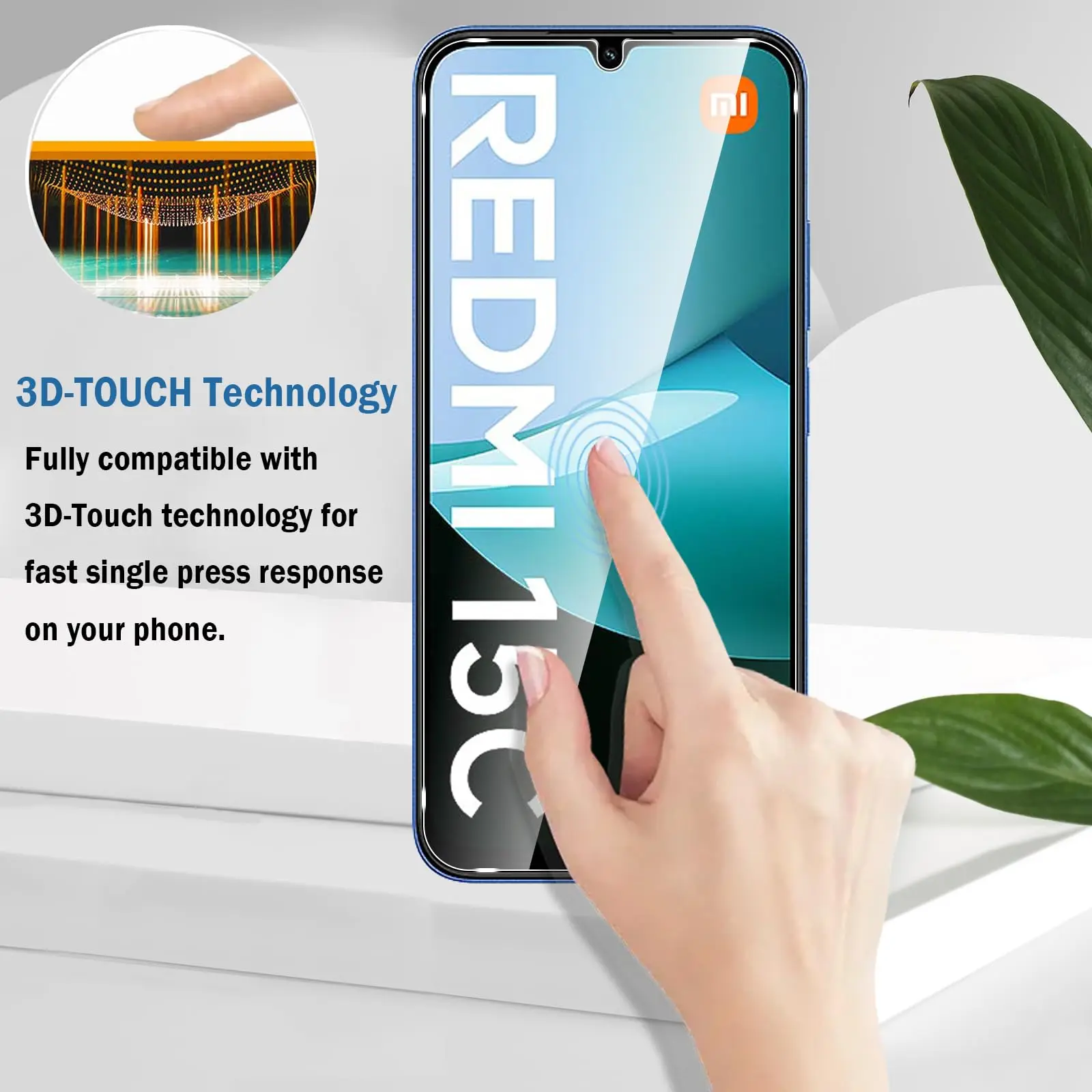 Ultra-Clear HD Tempered Glass Screen Protector - 9H Hardness, Anti-Scratch, Case-Friendly