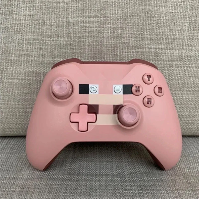 

For Xbox oneS controller My World Pink Pig Xbox oneS version Bluetooth computer game controller