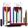 12pcs Wine Glass Markers, Non-Toxic Erasable Fine Tip Markers for Wine Bottles, Ceramic and Glasses. 3