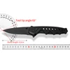 CAIMANO NERO-N690 Steel Tactical Type Folding Knife Handy Mini knife Emergency rescue tool Mountaineering hunting survival knife 1