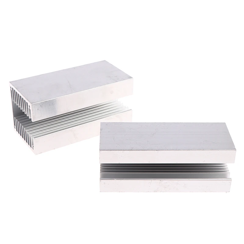1PCS 40*40*100mm/50*50*100mm U-slot Triode High Power Aluminum Alloy Heatsink Heat Sink CPU Power Radiator