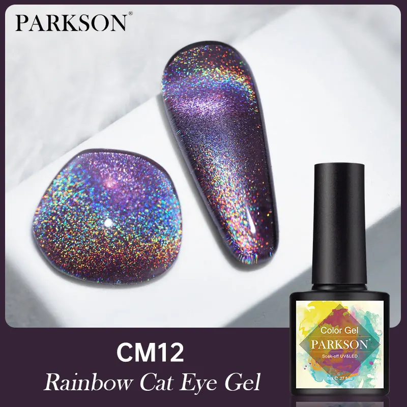 

Парсон Радужный гель кошачий глаз Магнитный УФ светодиодный 8 мл красочный гель для ногтей маникюрный лак Магнитный 9D кошачий глаз дизайн ногтей для Maincure