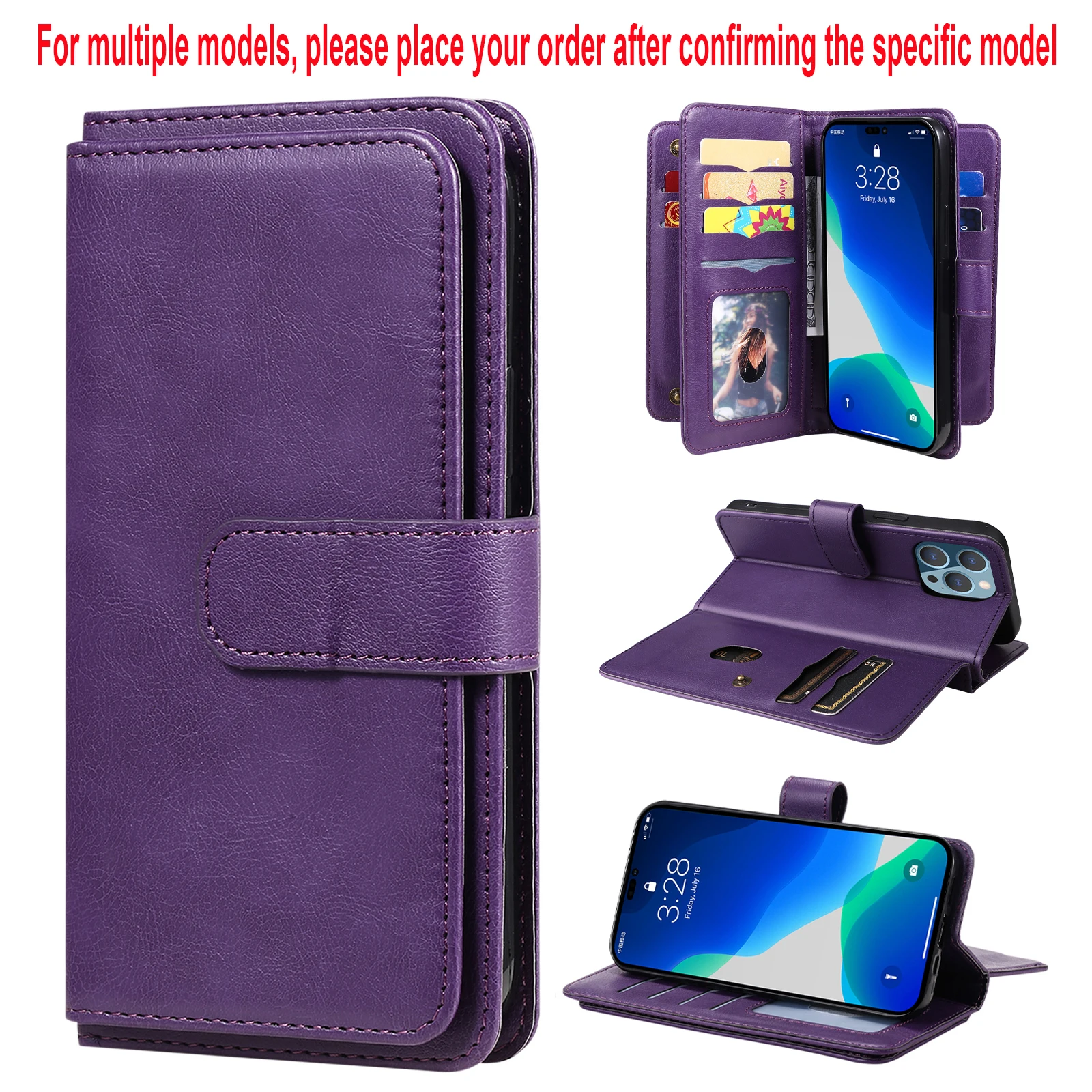 Universal Wallet Case for Select Samsung Galaxy Series