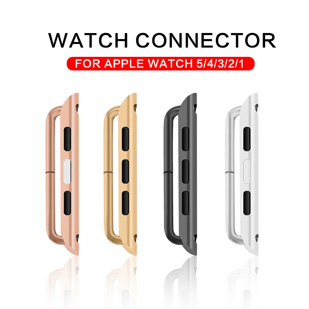 Premium Stainless Steel Adapter Connector for Apple Watch Accessories